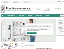 Tablet Screenshot of flecnederland.nl